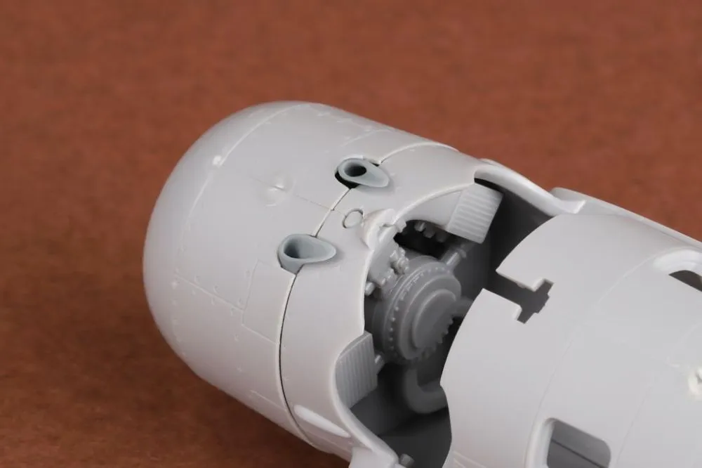 F4F-4 engine & exhaust set for Arma Hobby 1:72