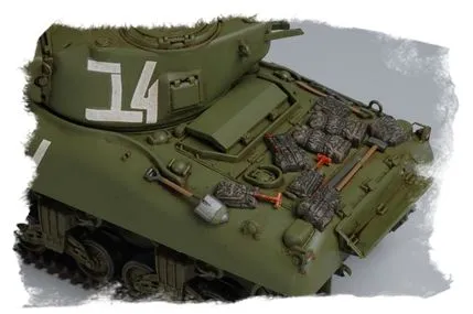 M4A1 76(W) TANK 1:48
