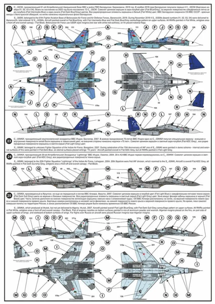 Su-30SM Flankers from Irkutsk 1:144