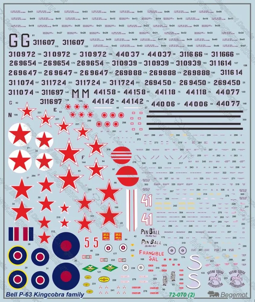 Bell P-63 Kingcobra 1:72