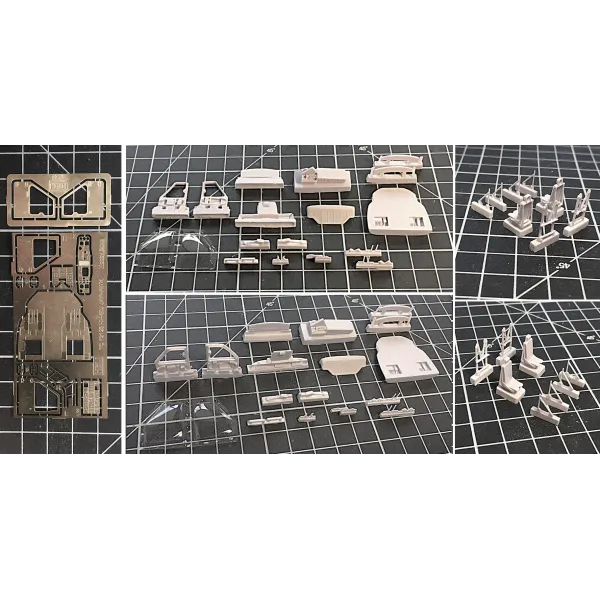 Sikorsky HH-60J Jayhawk Cockpit set 1:72