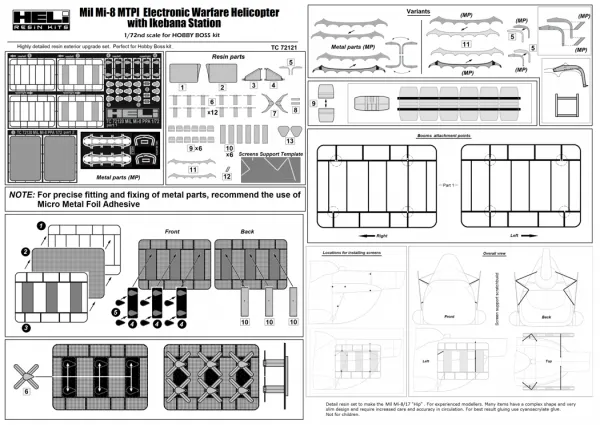 Mil Mi-8 MTPI Conversion set 1:72
