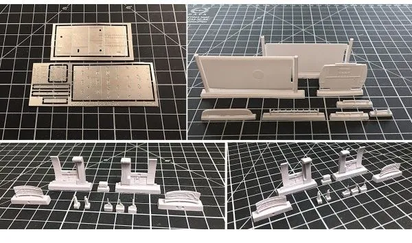 Sikorsky UH-60 Black Hawk Cargo Compartment Set 1:72