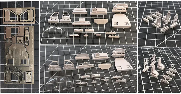 Sikorsky SH-60F Ocean Hawk Cockpit set 1:72