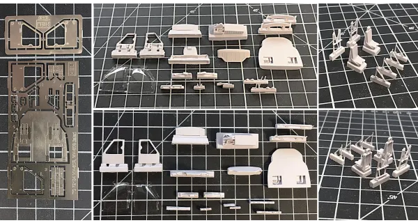 Sikorsky MH-60R Seahawk Cockpit set 1:72