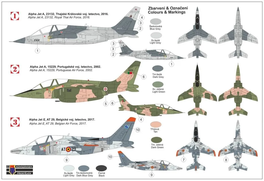 Alpha Jet A/E - International 1:72