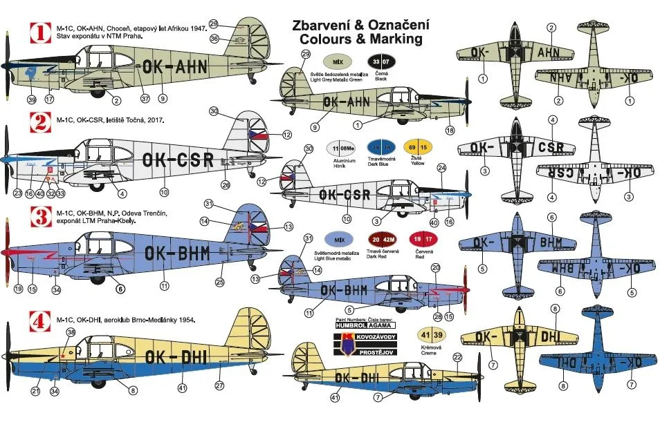 Mráz M-1C Sokol 1:72