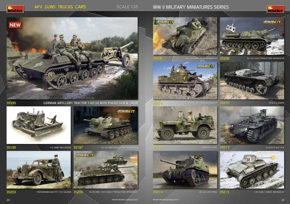 MiniArt catalogue 2023