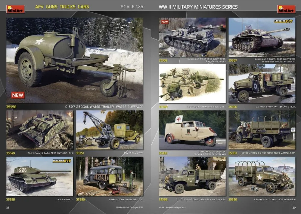 MiniArt catalogue 2023