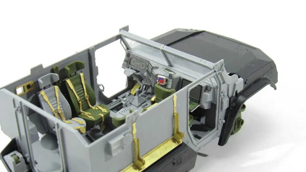 Typhoon VDV 4x4 K-4386 interior set for Zvezda 1:35