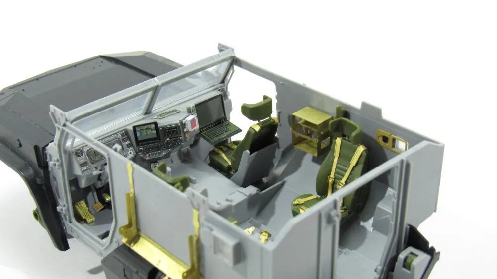 Typhoon VDV 4x4 K-4386 interior set for Zvezda 1:35