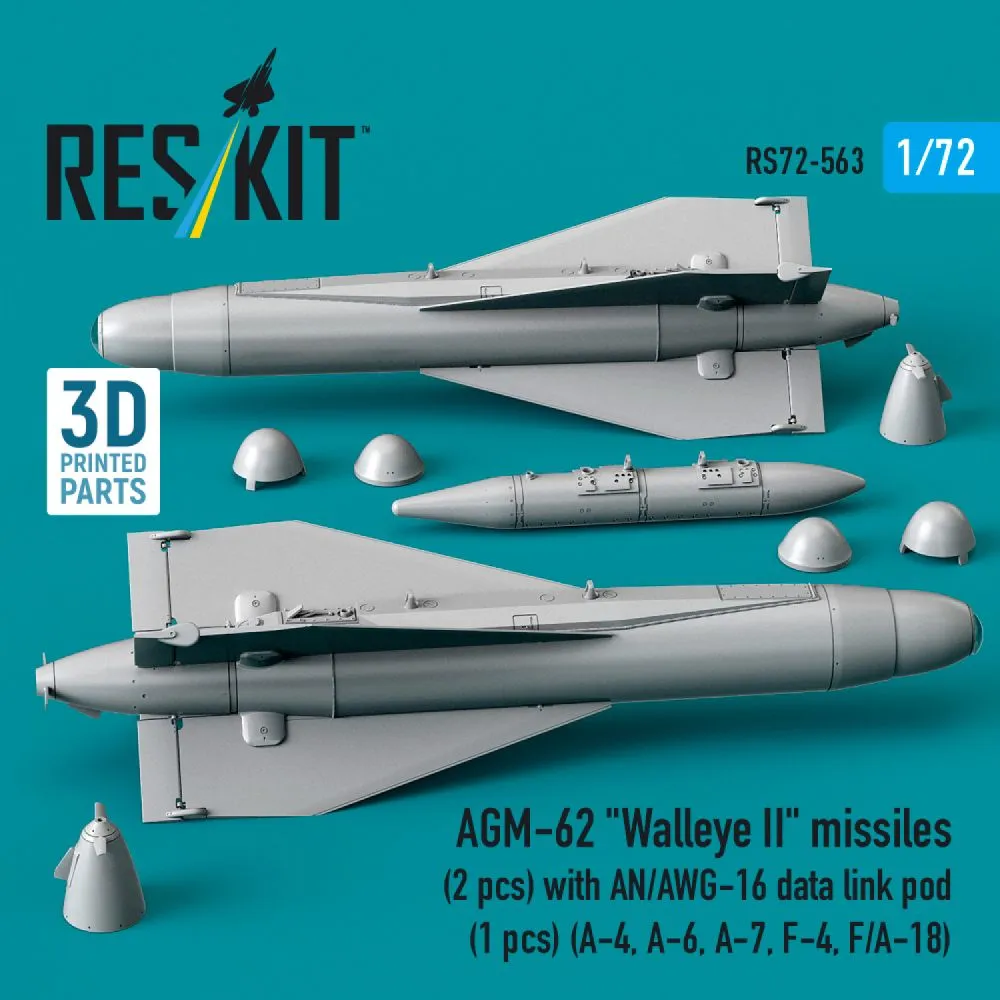 AGM-62 "Walleye II" with AN/AWG-16 pod 1:72