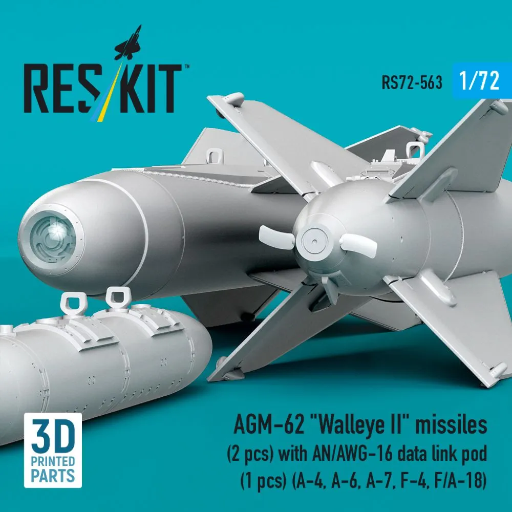 AGM-62 "Walleye II" with AN/AWG-16 pod 1:72