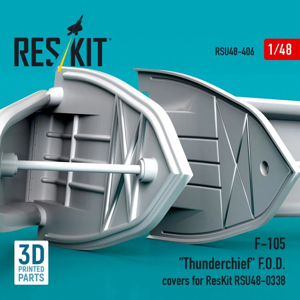 F-105 "Thunderchief" F.O.D. covers for ResKit 1:48
