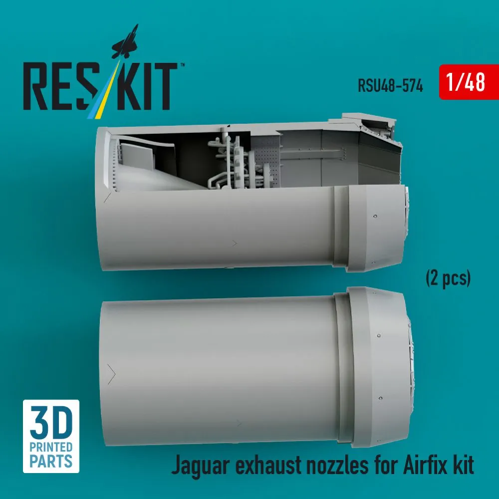 Jaguar exhaust nozzles for Airfix 1:48