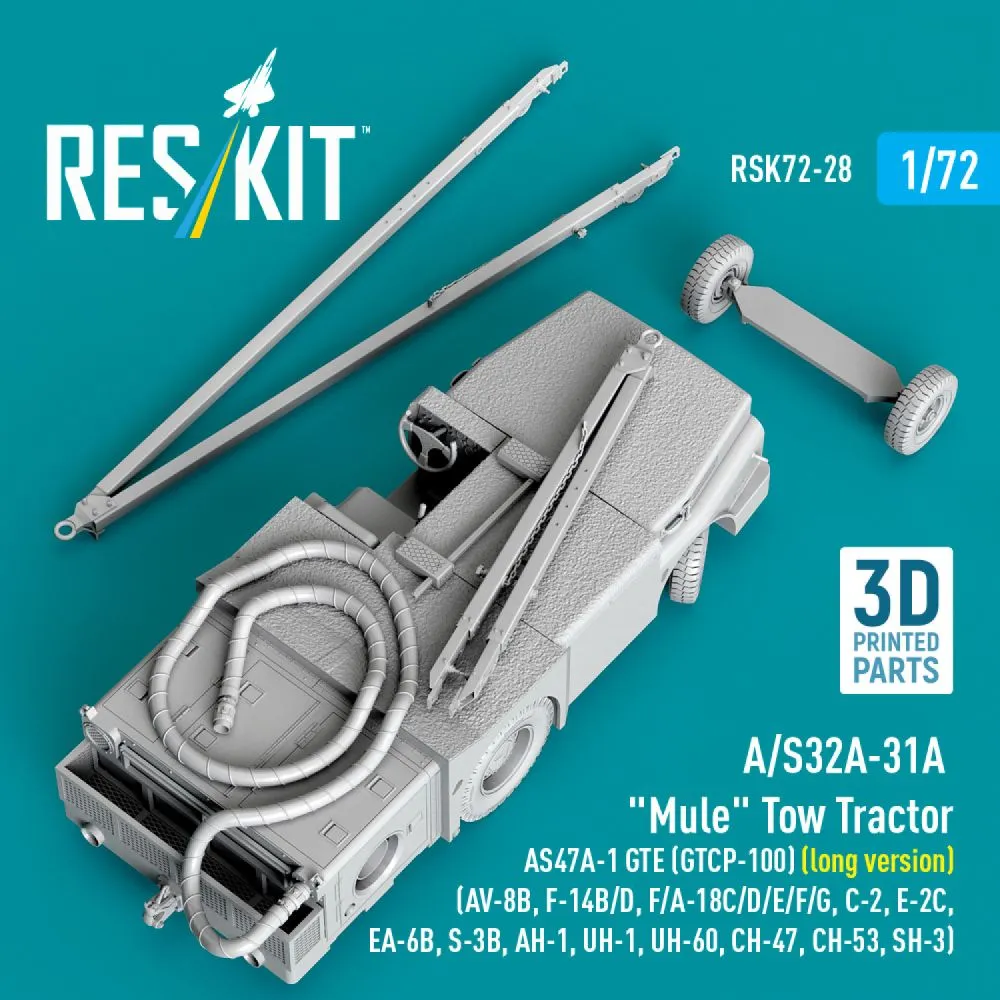 A/S32A-31A Tow Tractor AS47A-1 GTE (GTCP-100) 1:72