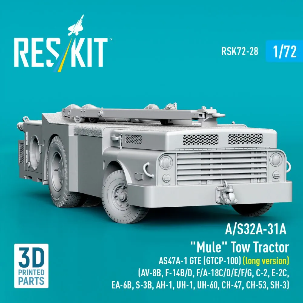 A/S32A-31A Tow Tractor AS47A-1 GTE (GTCP-100) 1:72