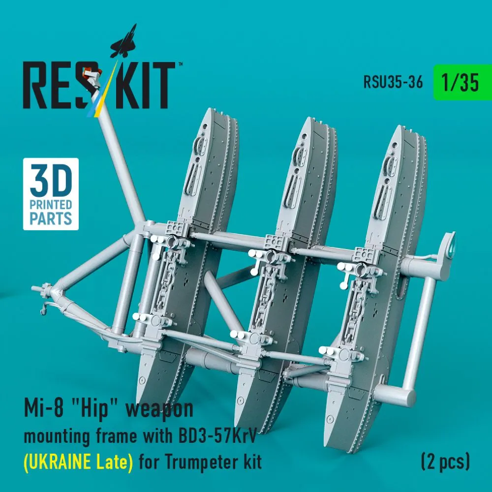 Mi-8 "Hip" weapon mounting frame (Ukraine) 1:35