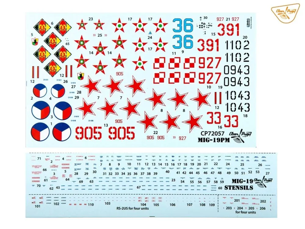 MiG-19PM Farmer - Advanced kit 1:72