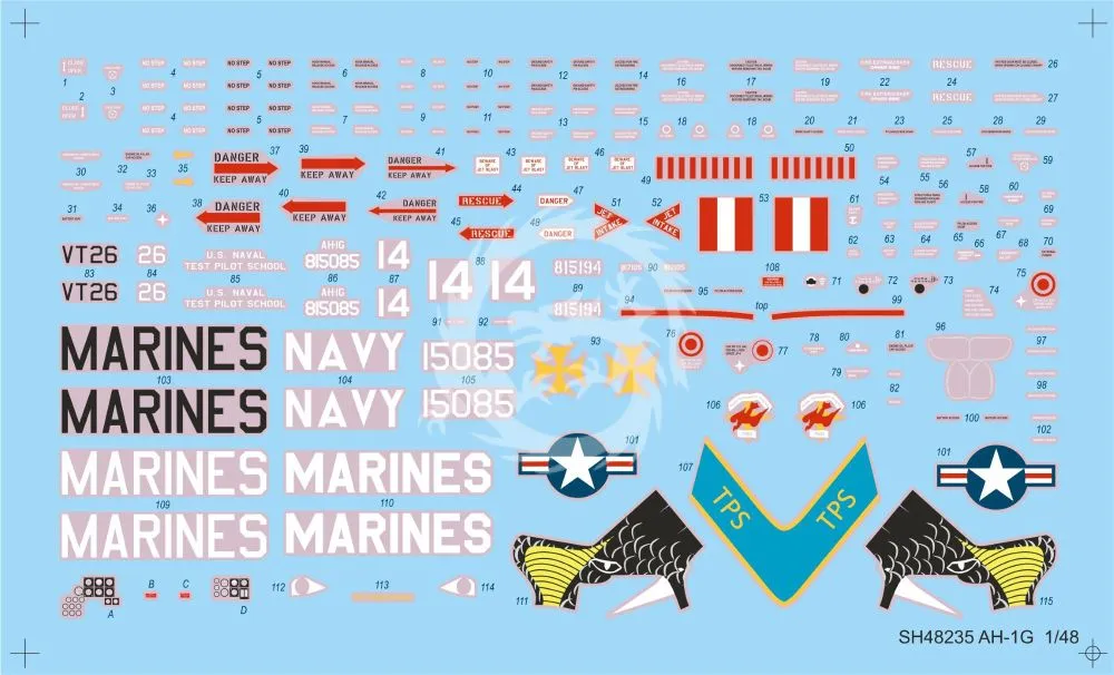 H-1G Cobra - Marines/US Navy 1:48