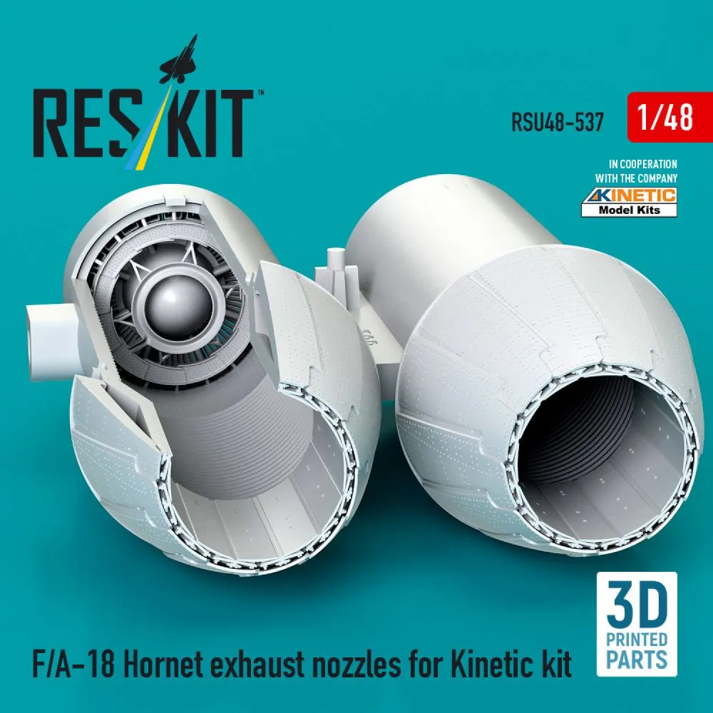 F/A-18 Hornet exhaust nozzles for Kinetic 1:48