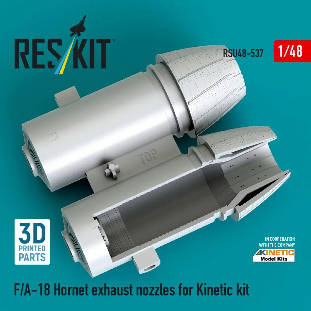 F/A-18 Hornet exhaust nozzles for Kinetic 1:48