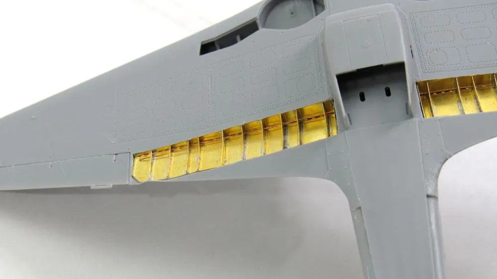 Yak-7B fenders for Zvezda 1:48