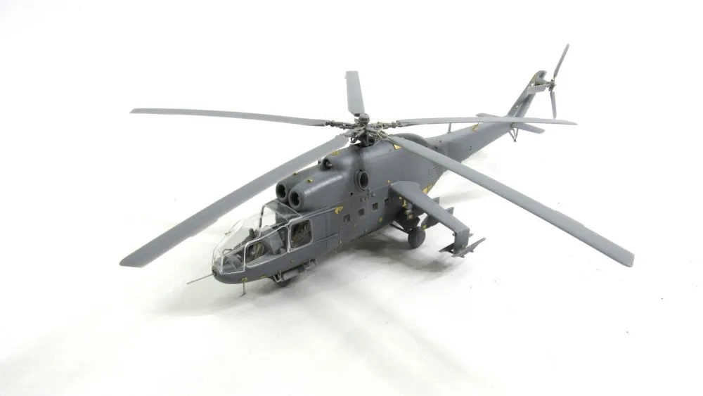 Mi-24A exterior for Trumpeter 1:48