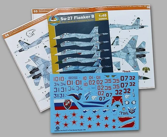 Su-27 Flanker-B - Su-27 in Post-Soviet Russia 1:48