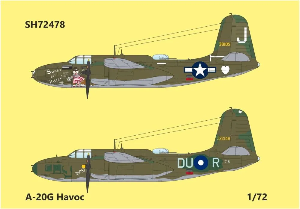 A-20G Havoc "Low Altitude Raiders" 1:72
