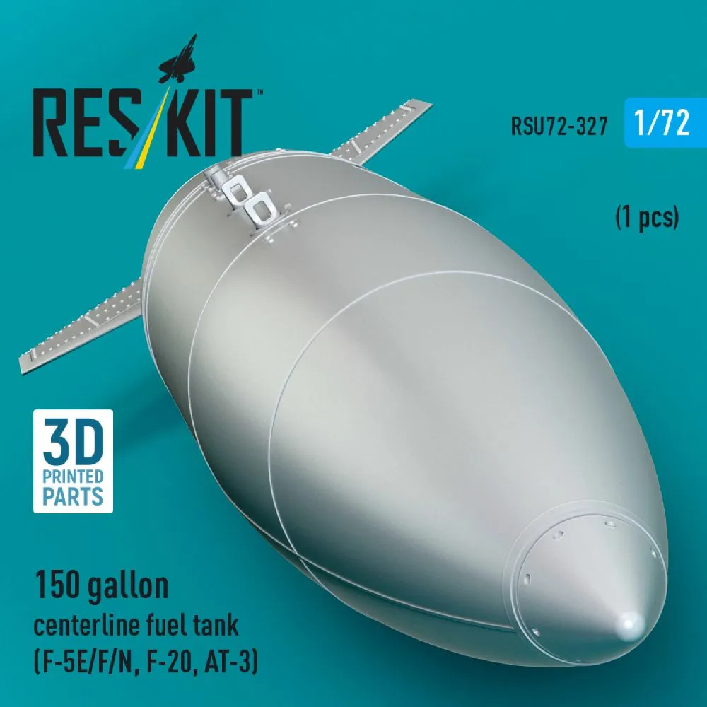 150 gallon centerline fuel tank (F-5E/F/N, F-20, AT-3) 1:72