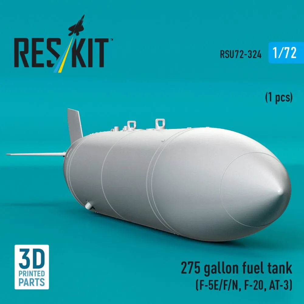 275 gallon fuel tank (F-5E/F/N, F-20, AT-3) 1:72