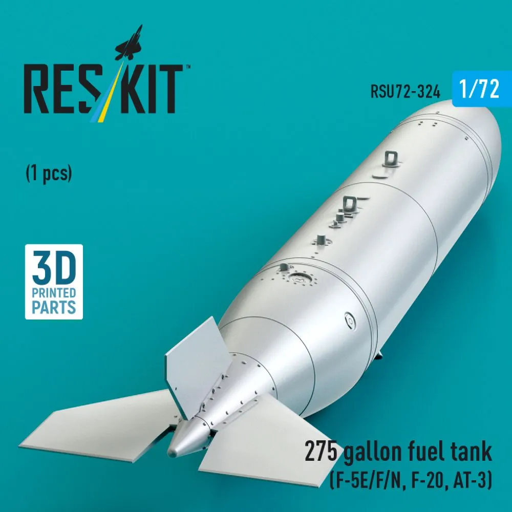 275 gallon fuel tank (F-5E/F/N, F-20, AT-3) 1:72