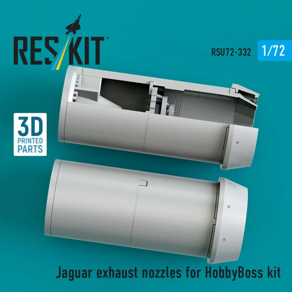 Jaguar exhaust nozzles for HobbyBoss 1:72