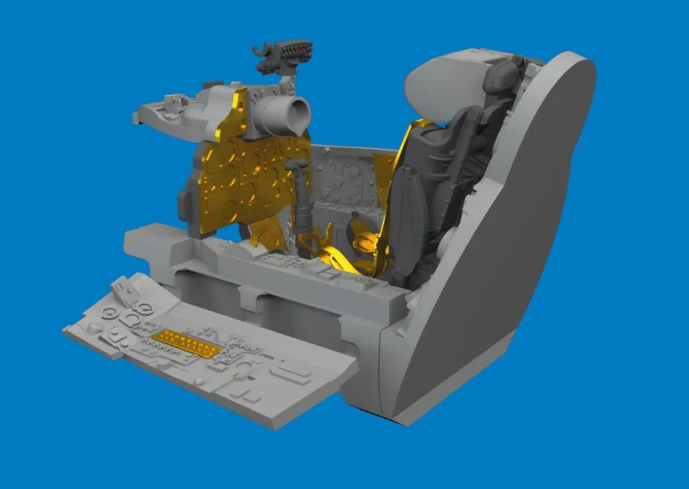 MiG-21R cockpit 1:72