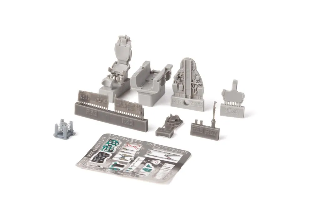 MiG-21R cockpit 1:72
