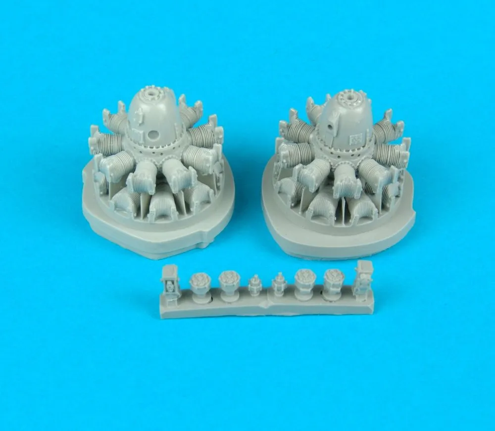 B-26 Marauder engines 1:48