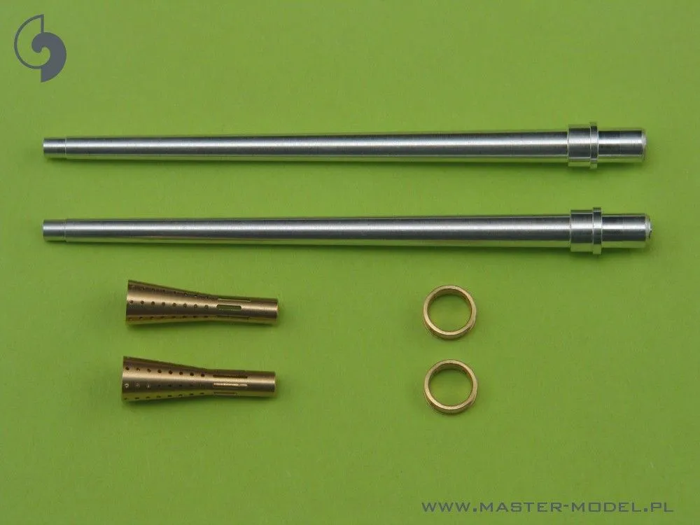 German aircraft cannon 3,7cm Flak 18 gun barrels 1:32