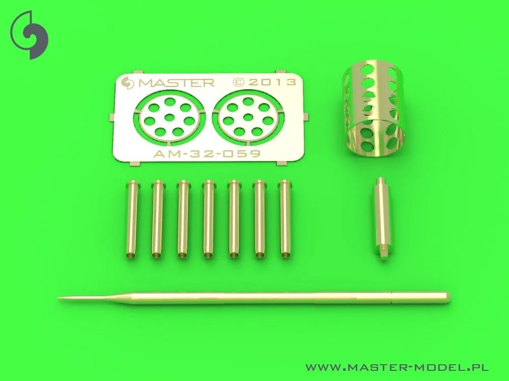 A-10 Thunderbolt II - GAU-8 gun tip and Pitot Tube 1:32