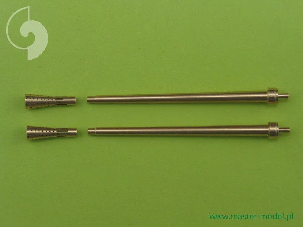 German aircraft cannon 3,7cm Flak 18 gun barrels 1:48