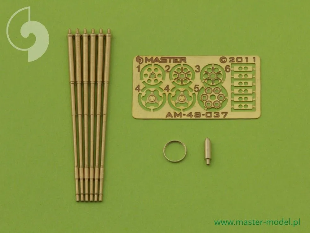 M61 A1 Vulcan - Six-barrelled rotary 20mm cannon 1:48