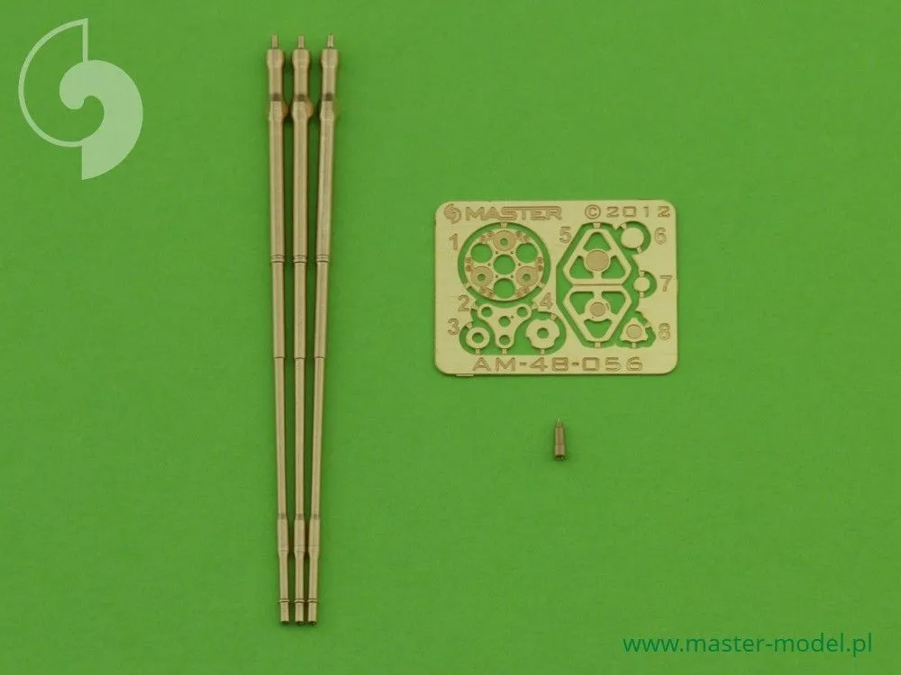 M197 - Three-barrelled rotary 20mm cannon 1:48