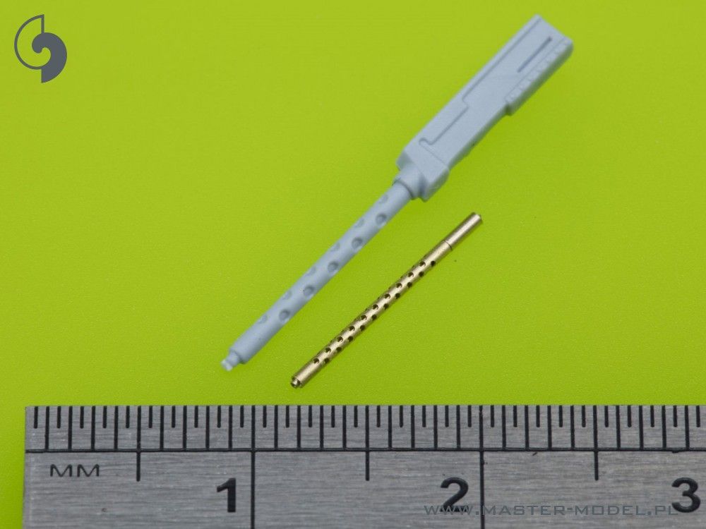 Browning M2 aircraft .50 caliber (12.7mm) barrels 1:72
