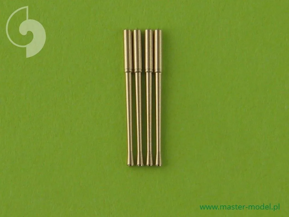 Japanese Type 99 20mm Mark 2 gun barrels (4pcs) 1:72