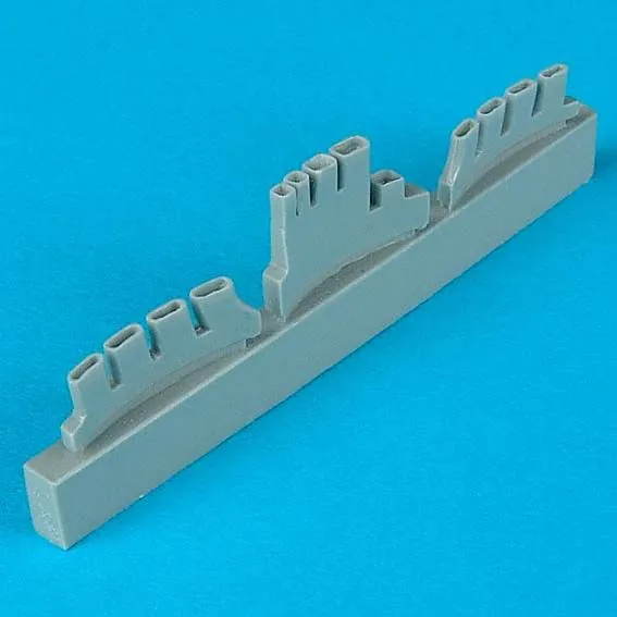 Fw 190A-8 exhaust for Hasegawa 1:32