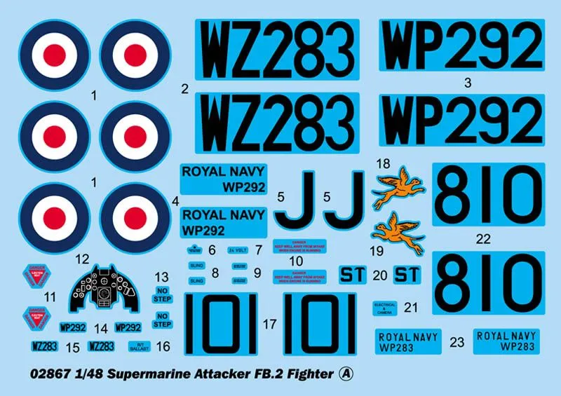 Supermarine Attacker FB.2 Fighter 1:48
