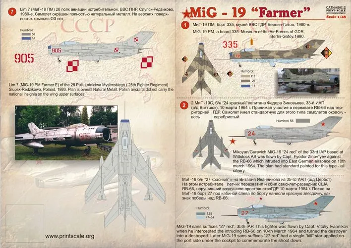 Mig-19 "Farmer" 1:48