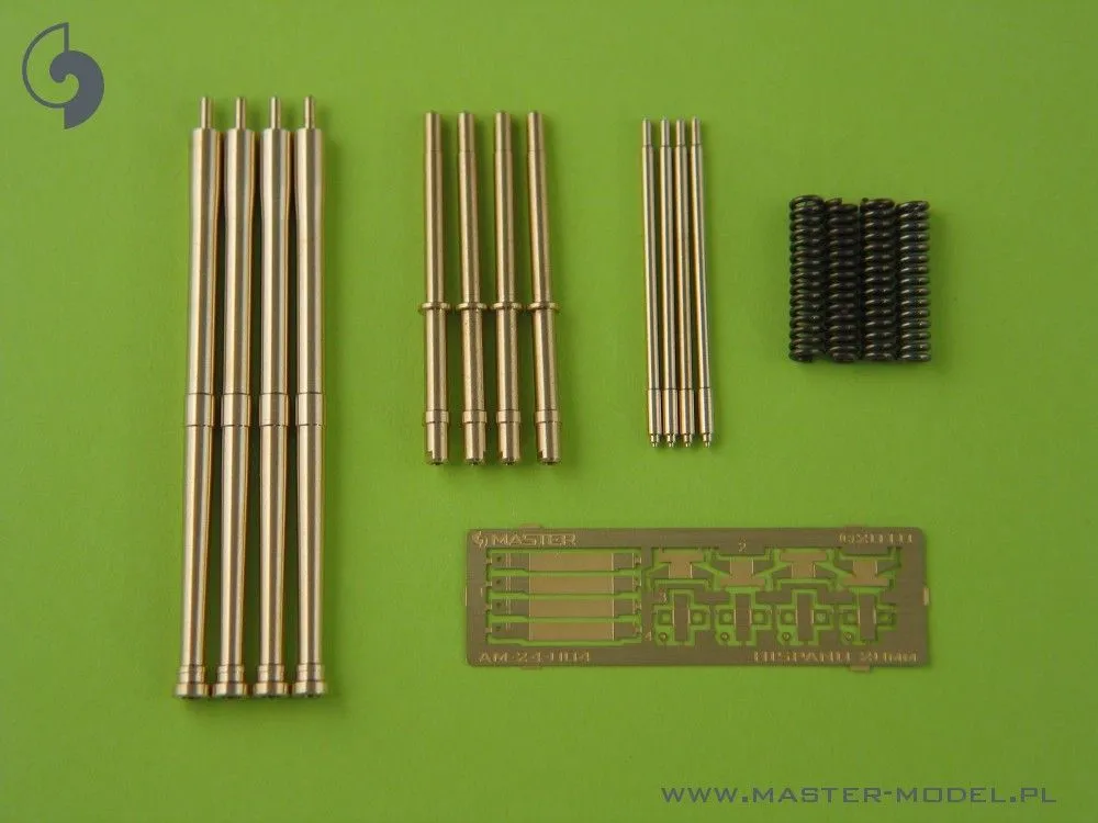 Hispano Mk II 20mm cannon (4pcs) 1:24