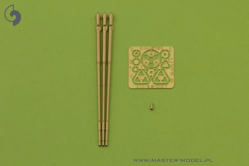 M197 - Three-barrelled rotary 20mm cannon 1:35