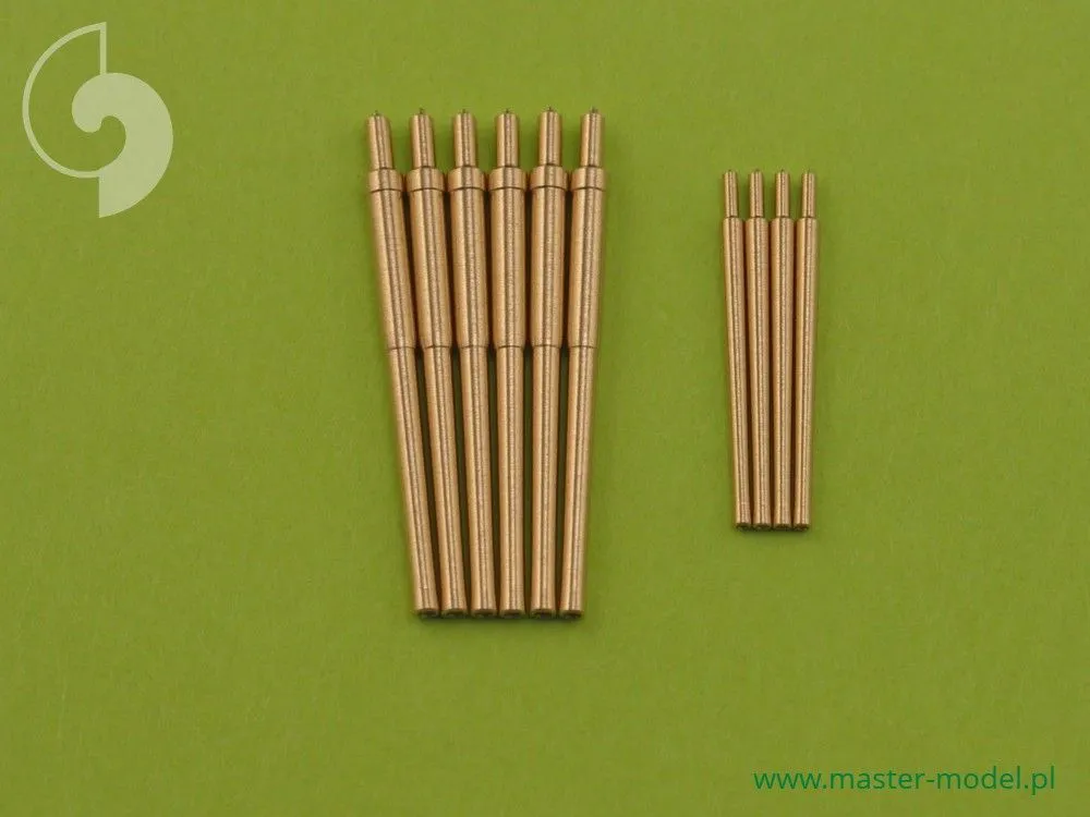 IJN Yahagi armament - 15cm, 8cm barrels 1:350